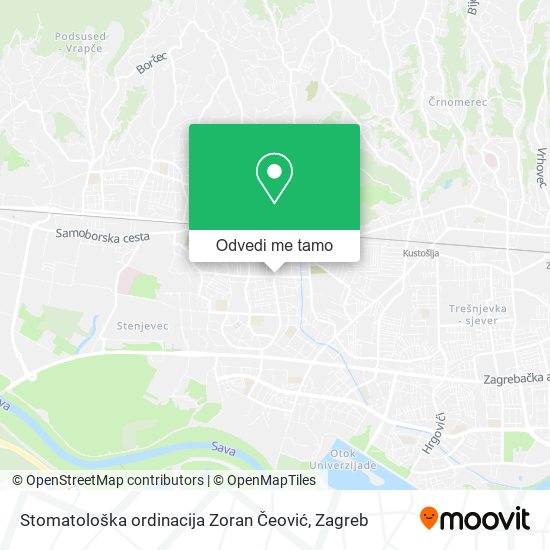 Karta Stomatološka ordinacija Zoran Čeović