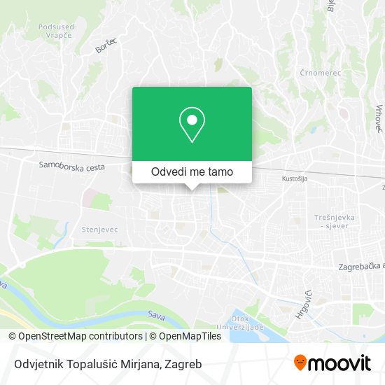 Karta Odvjetnik Topalušić Mirjana