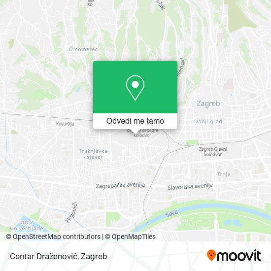 Karta Centar Draženović