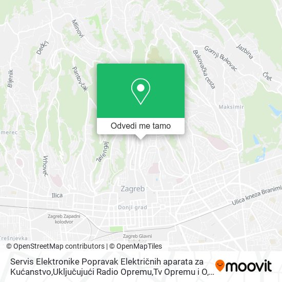 Karta Servis Elektronike Popravak Električnih aparata za Kućanstvo,Uključujući Radio Opremu,Tv Opremu i O