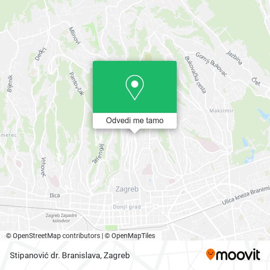 Karta Stipanović dr. Branislava