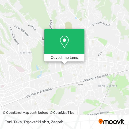 Karta Toni-Teks, Trgovački obrt