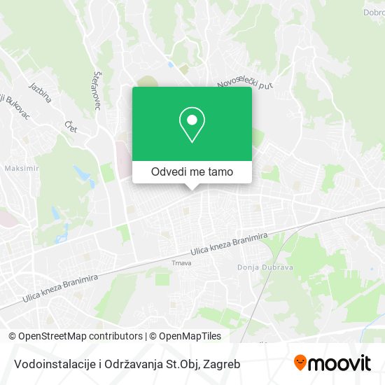 Karta Vodoinstalacije i Održavanja St.Obj