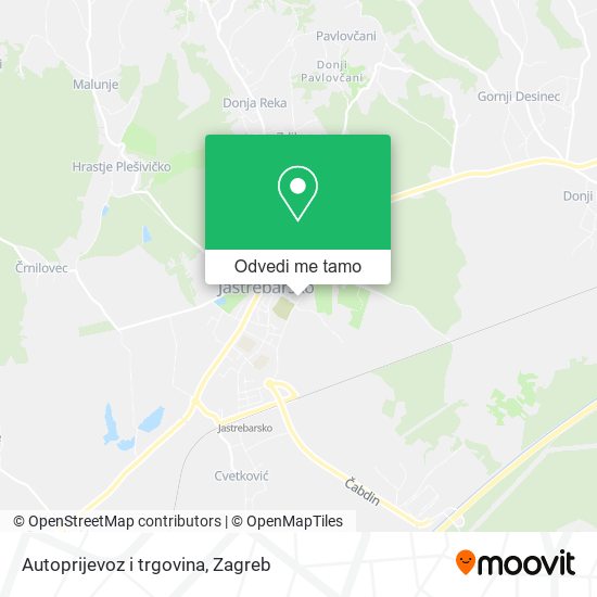 Karta Autoprijevoz i trgovina