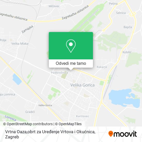 Karta Vrtna Oaza,obrt za Uređenje Vrtova i Okućnica