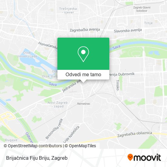 Karta Brijačnica Fiju Briju