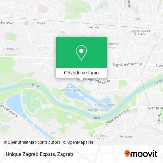 Karta Unique Zagreb Expats