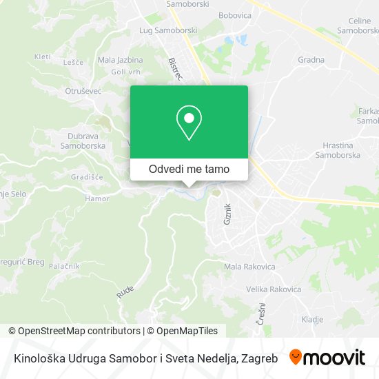 Karta Kinološka Udruga Samobor i Sveta Nedelja