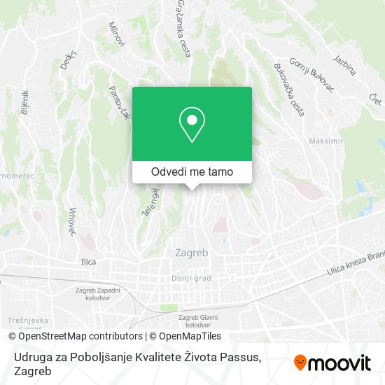 Karta Udruga za Poboljšanje Kvalitete Života Passus