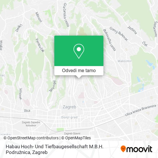 Karta Habau Hoch- Und Tiefbaugesellschaft M.B.H. Podružnica