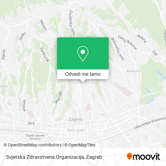 Karta Svjetska Zdravstvena Organizacija