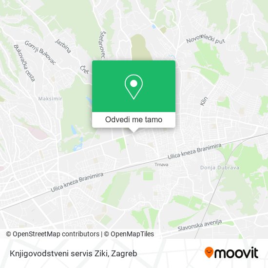 Karta Knjigovodstveni servis Ziki