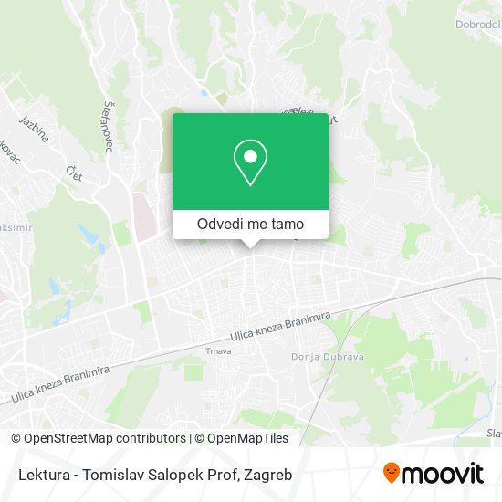 Karta Lektura - Tomislav Salopek Prof