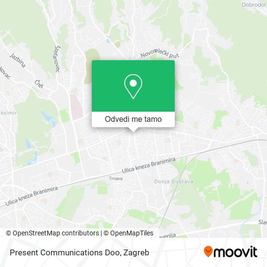 Karta Present Communications Doo