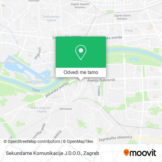 Karta Sekundarne Komunikacije J.D.O.O.