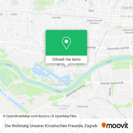 Karta Die Wohnung Unserer Kroatischen Freunde