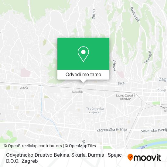 Karta Odvjetnicko Drustvo Bekina, Skurla, Durmis i Spajic D.O.O.