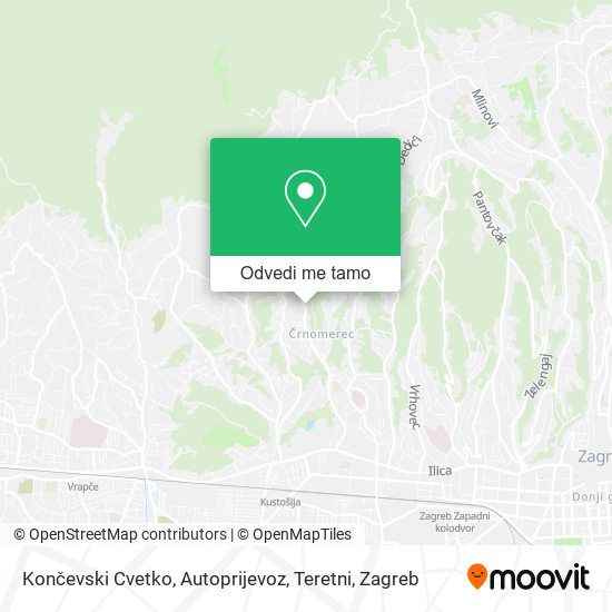 Karta Končevski Cvetko, Autoprijevoz, Teretni