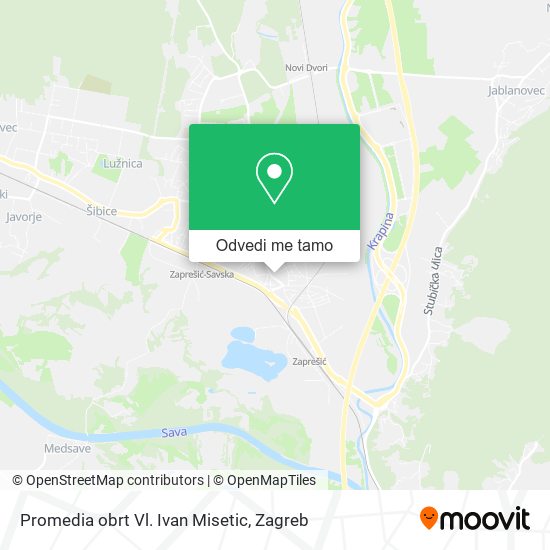 Karta Promedia obrt Vl. Ivan Misetic