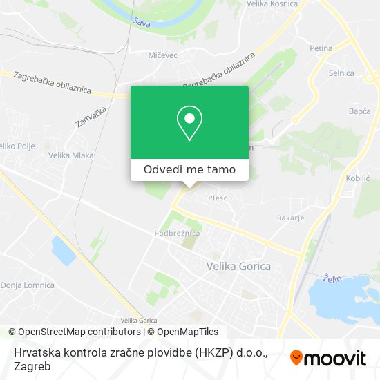 Karta Hrvatska kontrola zračne plovidbe (HKZP) d.o.o.