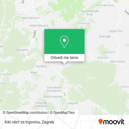 Karta Kiki obrt za trgovinu