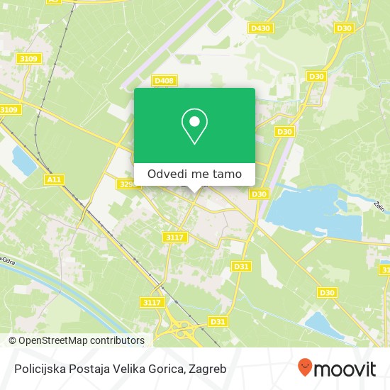 Karta Policijska Postaja Velika Gorica