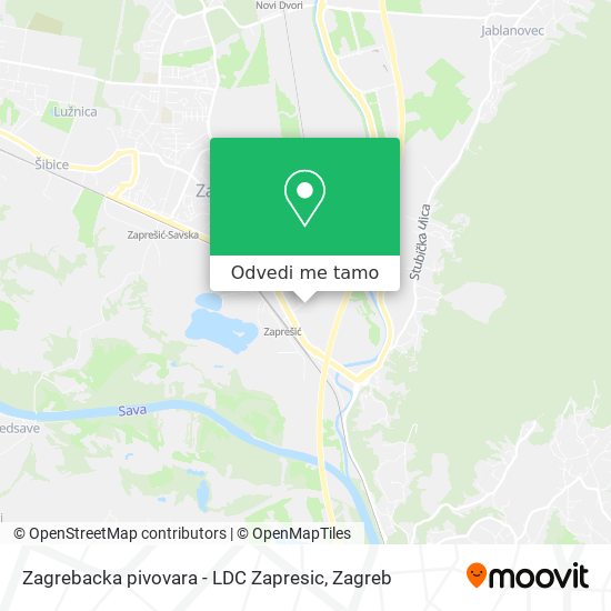 Karta Zagrebacka pivovara - LDC Zapresic