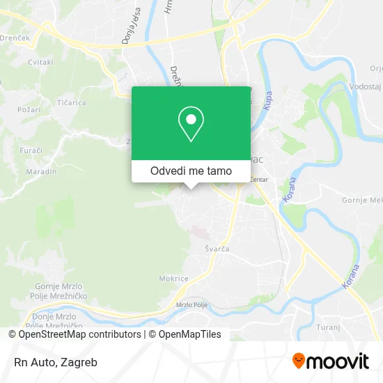Karta Rn Auto