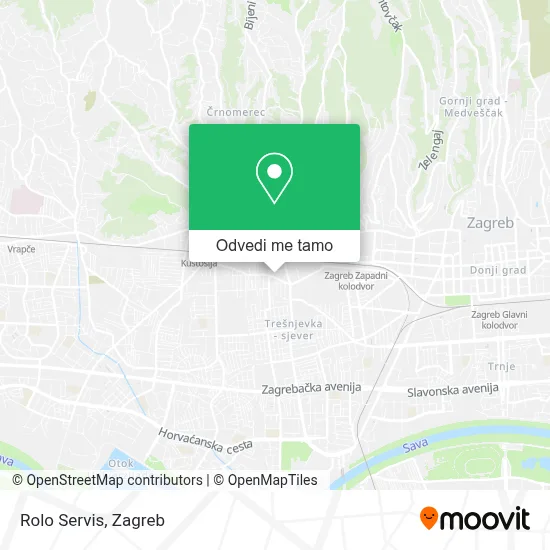 Karta Rolo Servis