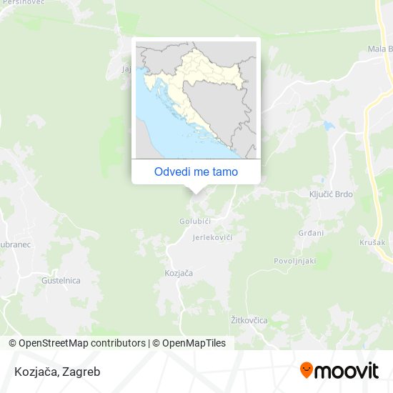 Karta Kozjača
