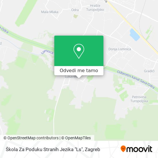 Karta Škola Za Poduku Stranih Jezika "Ls"