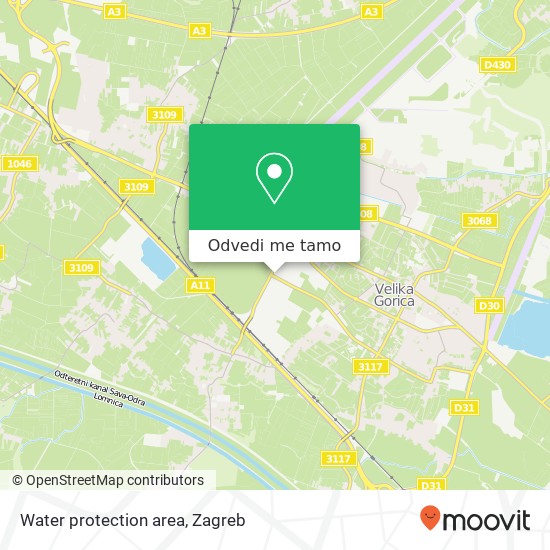 Karta Water protection area