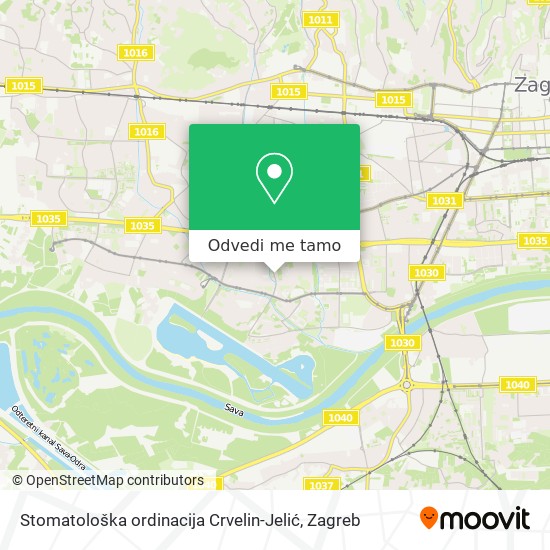 Karta Stomatološka ordinacija Crvelin-Jelić