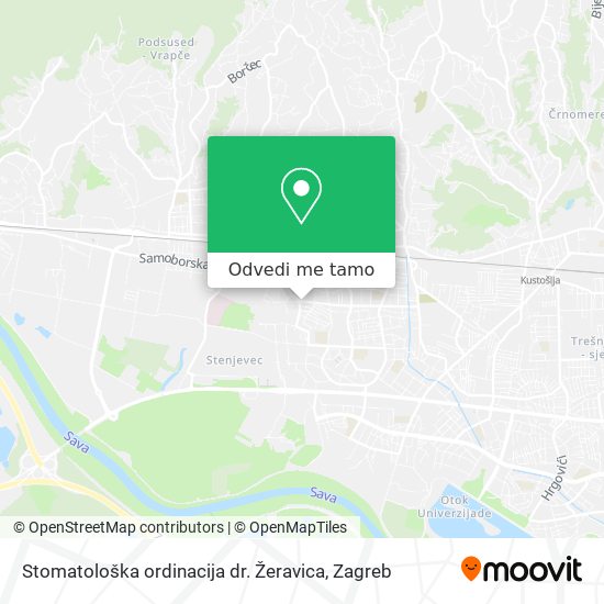 Karta Stomatološka ordinacija dr. Žeravica
