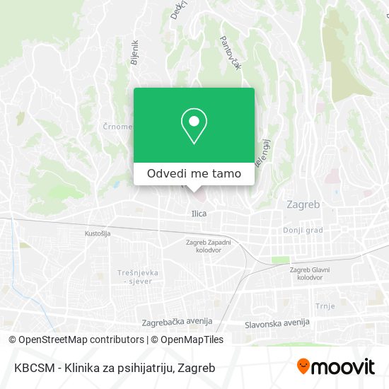 Karta KBCSM - Klinika za psihijatriju