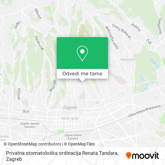 Karta Privatna stomatološka ordinacija Renata Tandara