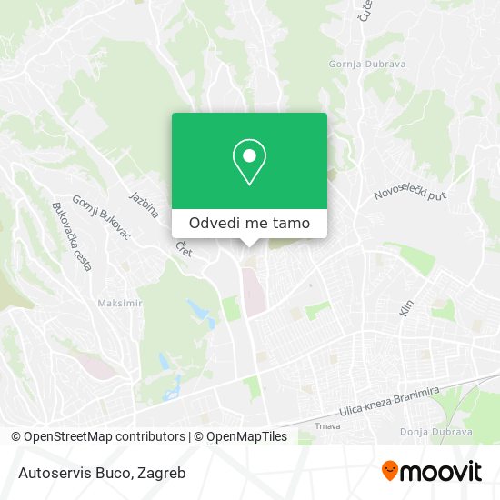 Karta Autoservis Buco