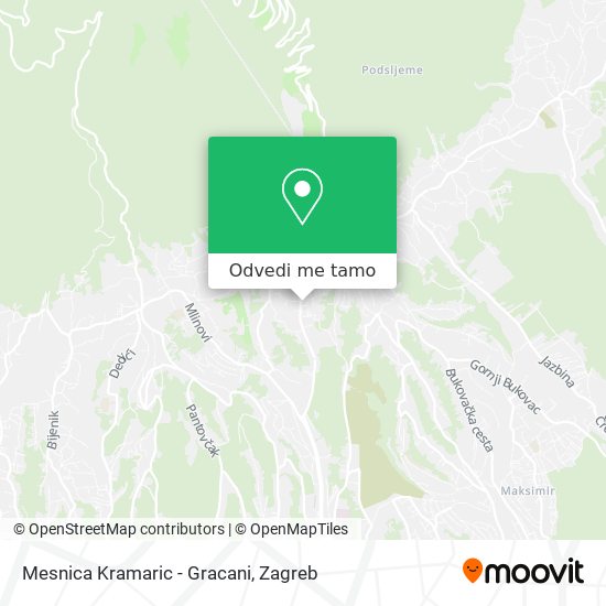 Karta Mesnica Kramaric - Gracani