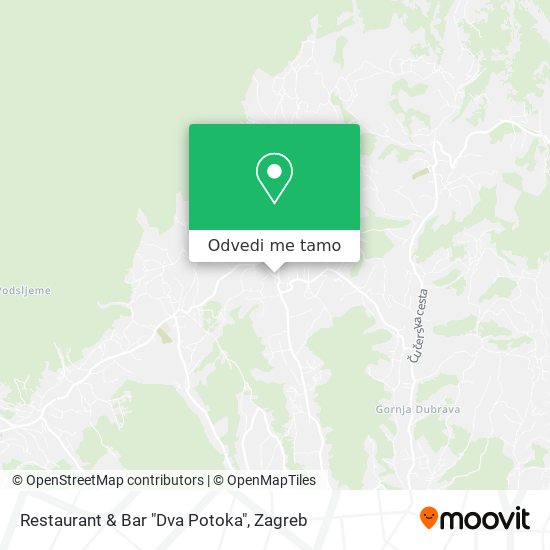 Karta Restaurant & Bar "Dva Potoka"