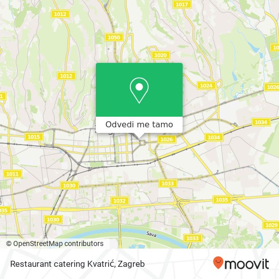Karta Restaurant catering Kvatrić