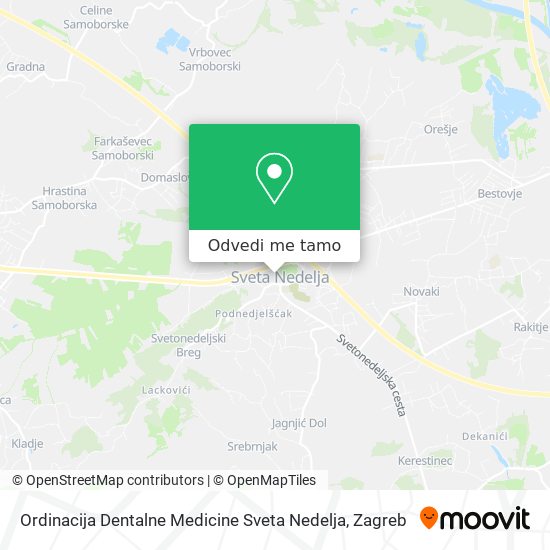 Karta Ordinacija Dentalne Medicine Sveta Nedelja