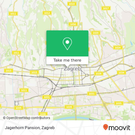 Karta Jagerhorn Pansion