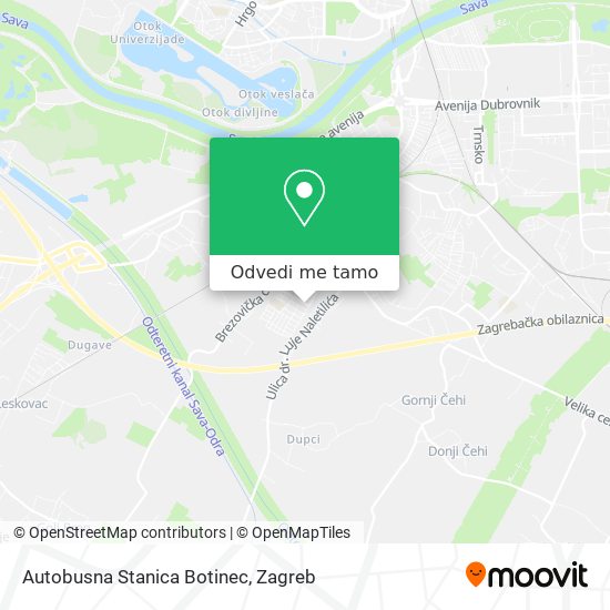 Karta Autobusna Stanica Botinec