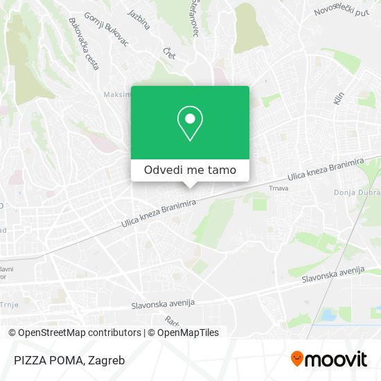 Karta PIZZA POMA