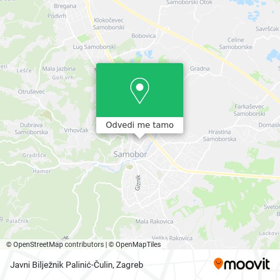 Karta Javni Bilježnik Palinić-Čulin