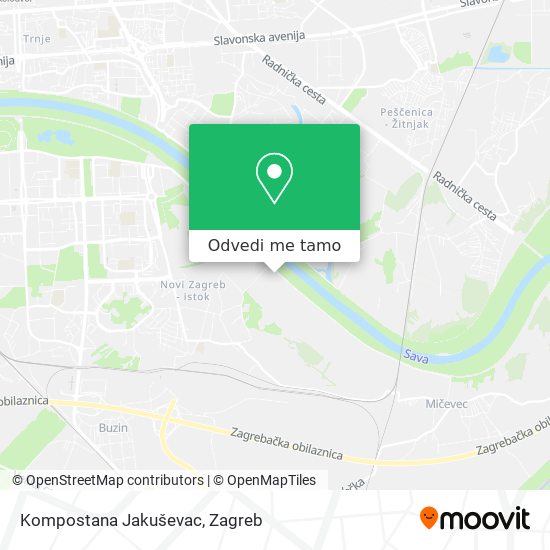 Karta Kompostana Jakuševac