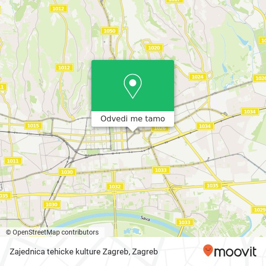 Karta Zajednica tehicke kulture Zagreb