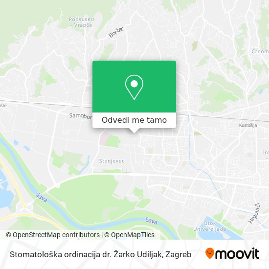 Karta Stomatološka ordinacija dr. Žarko Udiljak