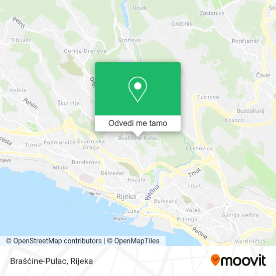 Karta Brašćine-Pulac