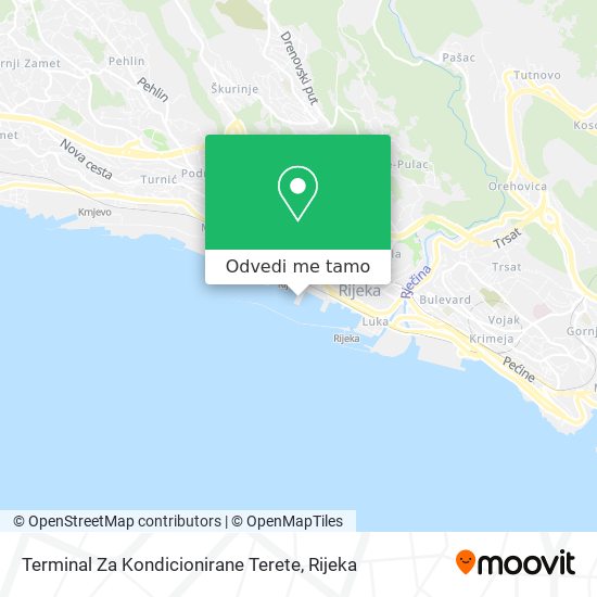 Karta Terminal Za Kondicionirane Terete